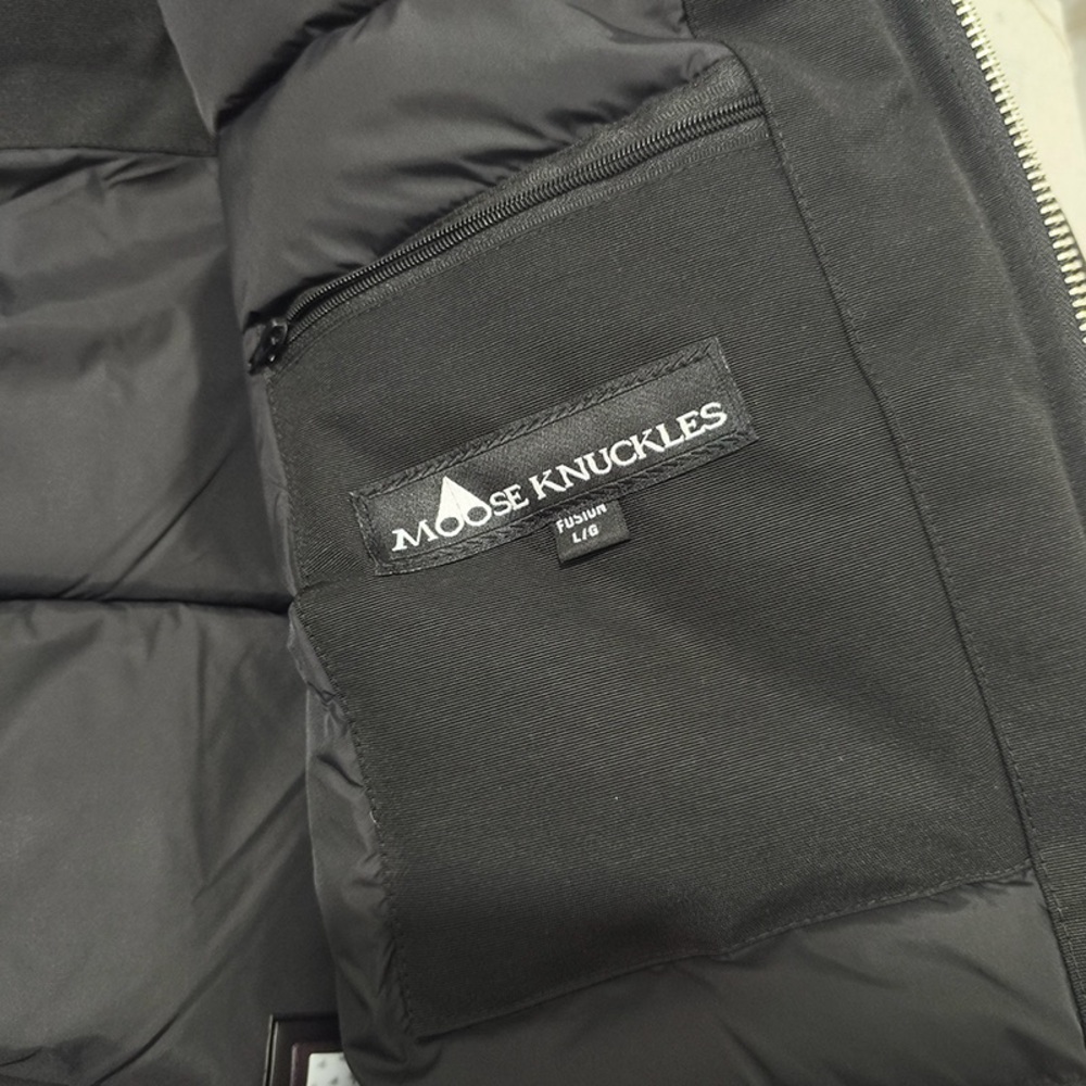 Moose Knuckles Black Extreme Cold Weather Down Jacket - Picture 12 of 15